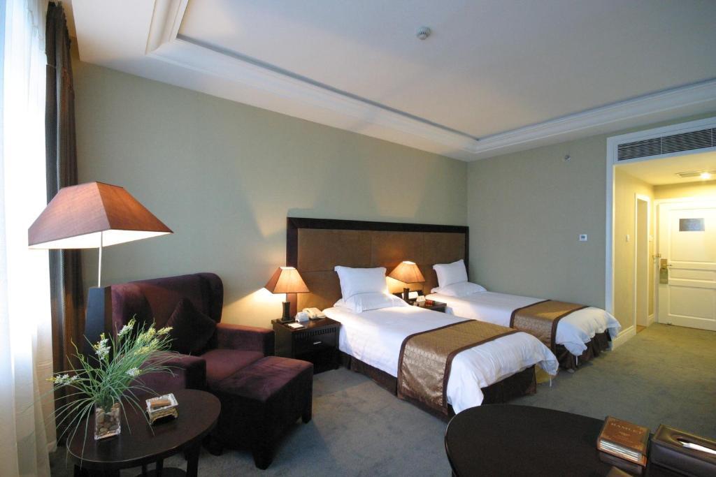 Zhan Qiao Prince Hotel Qingdao Oda fotoğraf